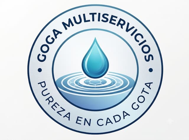 Goga Multiservicios — Pureza en cada gota